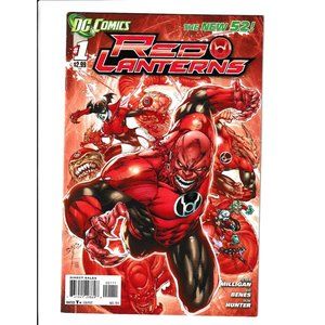 DC Comic #1 Red Lanterns The New 52! Comic Book - Dive into a World of Rage